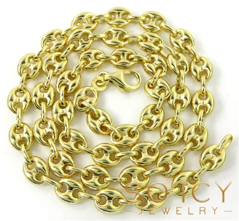 gold filled gucci link chain 24|14k gold Gucci link chain.